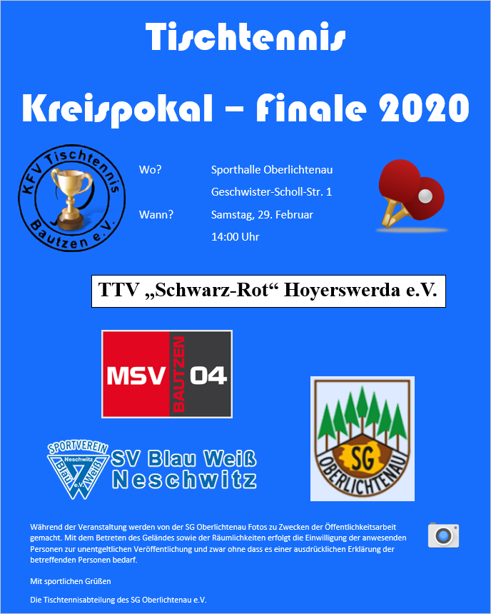 Einladung Kreispokal Finale